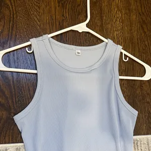 Amazon Elegant Blue Sleeveless Maxi Dress thumbnail 2