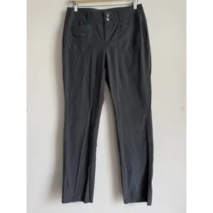 Marmot Delaney Women's Hiking‎ Pants Charcoal Gray Roll Up Convertible Size 6 thumbnail 4
