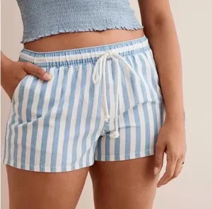 Aerie Chambray Stripe Shorts Size XS thumbnail 1