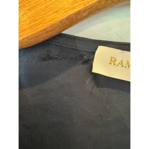 Ramy Brook Dress Women 00 Black Satin Rhinestone Embellished Foxy Mini‎ Cocktail thumbnail 13