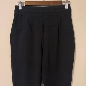 Lululemon Warm Down High Rise‎ Jogger Modal Black Stretchy Loungewear Sz 6 thumbnail 8