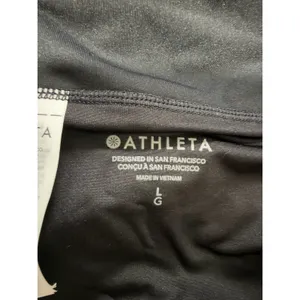 Athleta Essential Swim Boyshort‎ Black Women's Size Large thumbnail 8