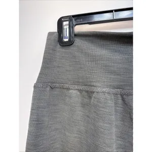 Beyond‎ Yoga Heather Rib Midi Joggers Size M Smoke Gray Pockets Lounge thumbnail 7