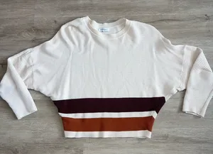 Crescent Sweater crop Top cream S thumbnail 1
