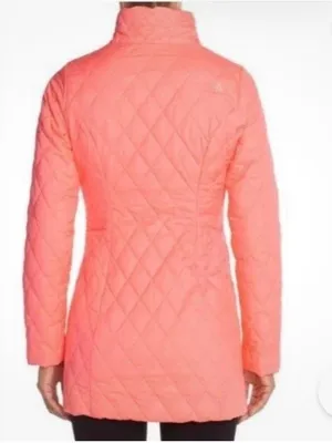 The North Face Women's Liana Insulated Quilted Jacket in Lt Coral - Sz L Flaw thumbnail 2