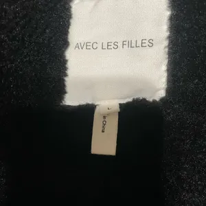 Avec Les Filles Black Faux Leather Jacket with Black Faux Fur Collar thumbnail 8
