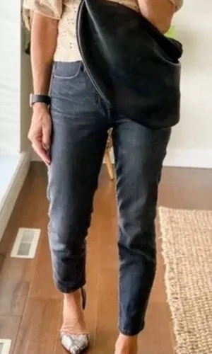 Madewell The Perfect Vintage Jean Faded Black Size 27 High Rise Ankle Length thumbnail 1