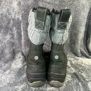 The North Face ThermoBall Insulated Winter Boots – Women’s 9.5 – Black/Grey thumbnail 4
