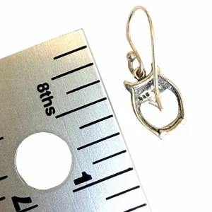 Sterling Silver Owl Dangle Earrings thumbnail 6