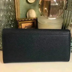 Michael Kors navy wallet thumbnail 9