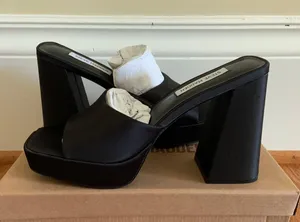 Steve Madden Heels Black Suede thumbnail 1