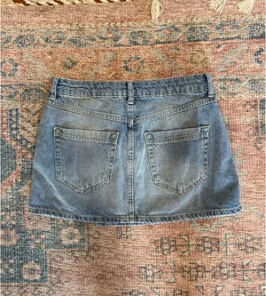 Free People Wynne Denim Skirt thumbnail 4
