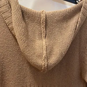 Gilmore girls style Lorilai One Step Up long line cardigan tan M thumbnail 9