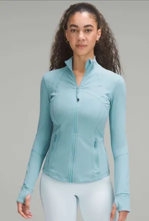 Lululemon Luon Define Jacket in Tidal Teal thumbnail 1