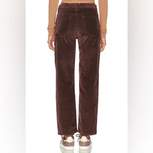 Free People We‎ The Free Risk Taker Cord Straight Leg in Chocolate Truffle size 26 nwt thumbnail 2