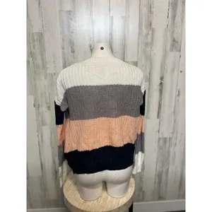 Stripped sweater White thumbnail 3