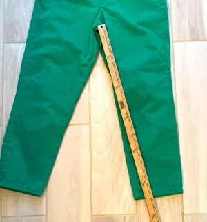 Calvin Klein Jeans|| Green skinny crop jeans. See measurements in pictures. thumbnail 6