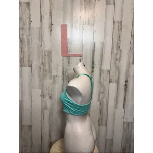 Victoria’s Secret VSX Sport Bra Mint Green Medium Support Racerback Size L thumbnail 2