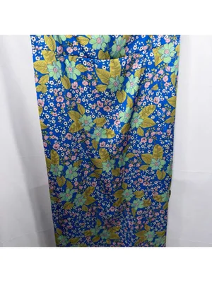 ASTR The Label Blue Floral Bustier Maxi Dress XL thumbnail 3