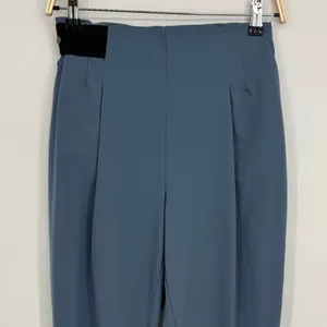 ADAY Turn It Up Pants Size Small Lake Blue High Waist Tapered Pleated Workwear thumbnail 2