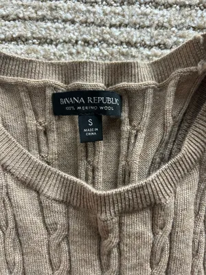 Banana Republic Wool tank top thumbnail 2