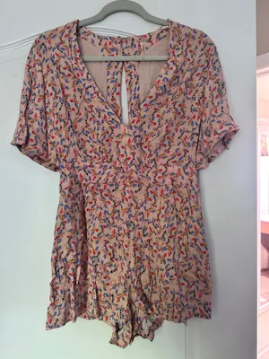 Free People Romper Floral thumbnail 1