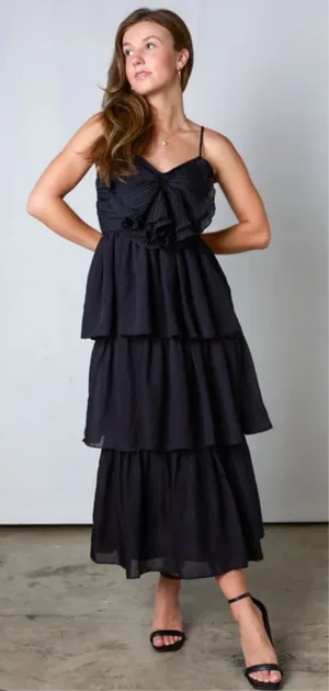 Vestique Ruffle Dress thumbnail 1