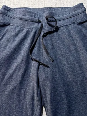 💥Lululemon Ready to Rulu Crop Joggers Heathered Navy Black Size 6💛 thumbnail 5