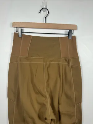 FP Movement Free People Small Brown Fleece Lined‎ Cargo Jogger Pants thumbnail 5