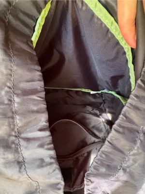 Athleta Venture Utility Backpack Black Camo Laptop Pocket Gym Work waterproof thumbnail 8