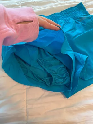 PINK High Waisted Running Shorts thumbnail 6
