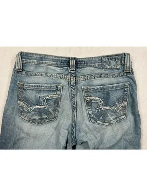 Big Star Maddie Boot Cut Jeans Mid Rise Fit Medium Wash Tagged Women's Size 29L thumbnail 4
