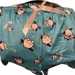 Sanrio 3 Pc. Woman’s Blue Cartoon Pajamas Size extra large thumbnail 7