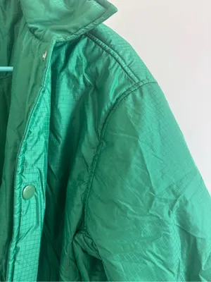 TNA Green Women's Varsity Bomber Coaches Jacket thumbnail 6