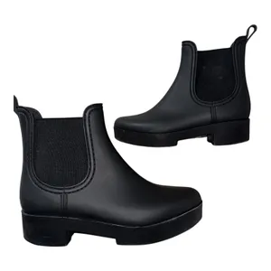 JEFFREY CAMPBELL Women's Black Chelsea Boot EU 38 Waterproof Chunky‎ Hydra Ankle thumbnail 2