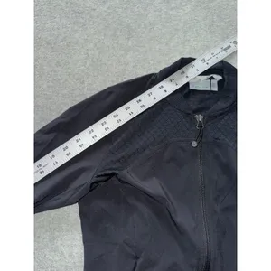 Athleta‎ Womens Jacket Black Full Zip Casual Stretchy Activewear Size Xsmall thumbnail 8