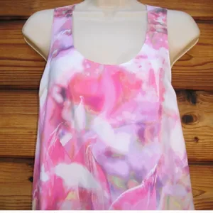 NWOT Cynthia Rowley Pink Silk Dress thumbnail 5