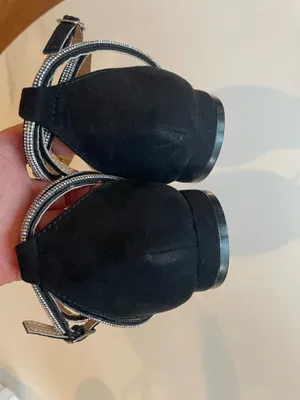 NEW Shoedazzle Women’s Black Flats Shoes Feature Sparkling Doublebow Size US11 thumbnail 4