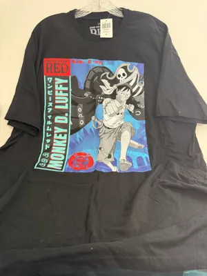 Ripple Junction Monkey D. Luffy Graphic Tee - Black thumbnail 1