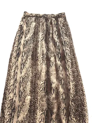 Maurices Snake Print Maxi Skirt thumbnail 2