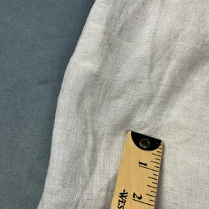 ARKET Linen Pleated Wide Leg Trousers 34 Beige 100% Linen Minimalist 1063502-001 thumbnail 8