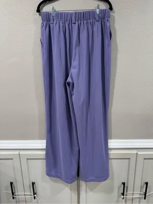 Halara Flex™ High Waisted Pocket Wide Leg Waffle Work Pants thumbnail 6