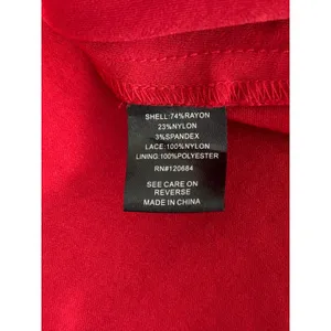 Torrid Red Polka Dot Mesh Yoke Fit and Flare Midi Dress Size 14 Retro Style thumbnail 7