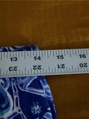 Lilly Pulitzer Women’s Blue Multi Pajama Pants Sleepwear Lounge Drawstring Whims thumbnail 7