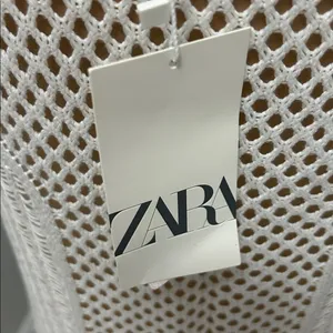 Zara White Crochet Cover Up Maxi Dress thumbnail 6