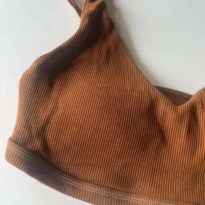 NWT Aerie Offline Goals Stretch Medium Support Ribbed Sports Bra Size Large L thumbnail 2