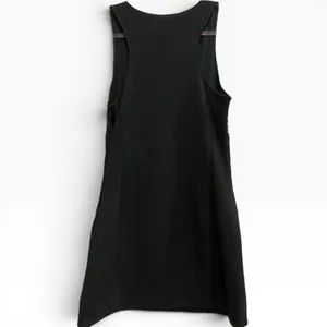 NWT‎ Anthropologie Black Scoop Neck Racerback Mini Dress with Pockets Small NWT thumbnail 4