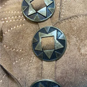 Mi.Mi Valencia Western Style brown booties ankle boots shoes thumbnail 7