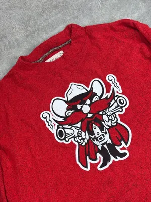 Pressbox by Royce Apparel NCAA Texas Tech Raider Football Sweatshirt Womens M thumbnail 2