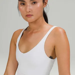 Lululemon‎ align tank top white v neck stretch nulu thumbnail 1